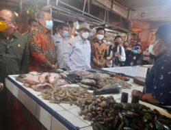 Sidak Pasar Serpong, Wamentan Pastikan Stok Pangan Aman