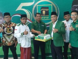 DPC PPP Kabupaten Tangerang Gelar Tasyakuran Harlah ke-50 Dengan Potong Tumpeng