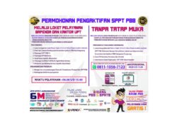 Aktivasi SPPT PBB di Kabupaten Tangerang Bisa Dibuka Secara Online