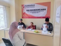 Calon Panwaslu Kelurahan dan Desa se Kecamatan Panongan Selesai Ikuti Tes Wawancara, Berikut Ini Daftarnya