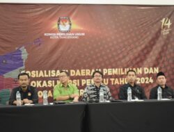 Jelang Pemilu 2024, KPU Kota Tangerang Sosialisikan Dapil dan Jumlah Kursi