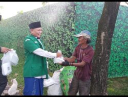 Ramadan Berbagi, GP Ansor Panongan Bagikan  Ratusan Nasi Bungkus bagi Masyarakat