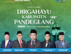 DPRD PROVINSI BANTEN Mengucapkan  DIRGAHAYU KABUPATEN PANDEGLANG Ke 149th