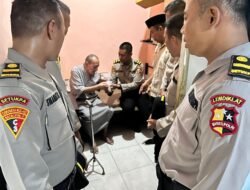 Dalam Rangka Hari Jadi Bhayangkara ke-77, Siswa SIP Kunjungi Purnawirawan
