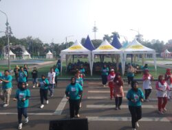 LAN Gelar Senam Sehat Tanpa Narkoba di Taman Elektrik Tangerang Peringati HANI 2023
