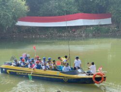 Usai Tanam Pohon Kiray, Indah Kiat dan Banksasuci Bersihkan Sampah di Cisadane