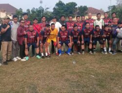 Dindik Menang Telak 5-0 atas DPMPTS pada Cabang Sepakbola di Pekan Olah Raga Antar Pegawai