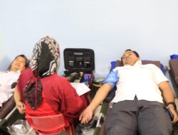 Sambut HUT Ke-52, Pj Bupati Tangerang Andi Ony P Ikutan Donor Daerah di Sekretariat Korpri