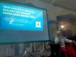 Sambut Tahun Baru, Pengurus DKM dan Majlis Zikir Safinatunnaja Gelar Zikir dan Doa Bersama 