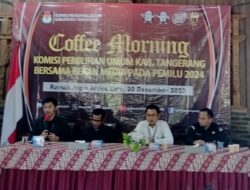 Sukseskan Pemilu, KPU Kabupaten Tangerang Ajak Wartawan Berdialog