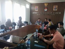 Sambangi KPU, Kapolresta Tangerang Cek Kesiapan Pemilu