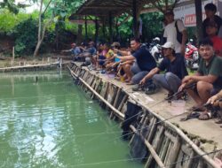 Ratusan Warga Antusias Ikut Mancing Bersama H. Idris Caleg Nasdem