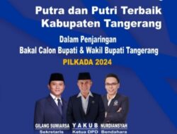 Nasdem Memanggil Putra-Putri Terbaik Kabupaten Tangerang Maju Pilkada 2024