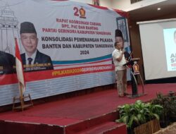 Kader Gerindra Tangerang Siap Menangkan Andra Soni di Pilgub Banten 2024