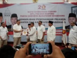 DPC Gerindra Sebut Nama Calon Bupati Tangerang Sudah di Kantong Dasco, Bulan Depan Diumumkan