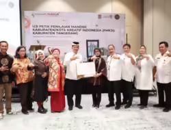 Pj Bupati Tangerang Harap Topi Bambu Tembus UNESCO Creative Cities Network 