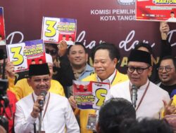 Nomor Urut 3 Paslon Sachrudin-Maryono Menjadi Simbol Kemenangan di Pilwalkot Tangerang 2024
