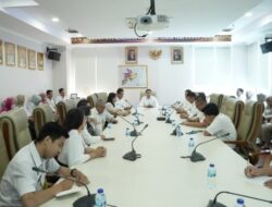 Kakanwil BPN DKI Jakarta Melaksanakan Monitoring dan Evaluasi Kinerja Layanan Sertipikat Elektronik