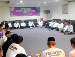Forum KOK Gelar Raker Kobarkan Semangat Menuju Tangerang Semakin Gemilang