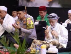 Jelang Pilkada, Ribuan Santri Gelar Istighotsah di Polresta Tangerang