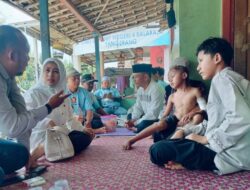 Kunjungi Yatim Piatu Korban Truk Pelanggar Perbup, Dina Dewan Gerindra Menangis