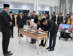 Lantik 67 Pejabat Struktural dan Fungsional, Menteri AHY Harapkan Jajaran Kementerian ATR/BPN Bangun Semangat Integritas