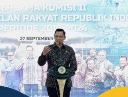 Menteri AHY Sampaikan Apresiasi atas Dukungan Komisi II DPR RI bagi Program Kementerian ATR/BPN