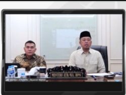 Temui Jajaran Kanwil BPN Provinsi Papua dan Sumatra Utara secara Daring, Menteri Nusron: Kita Harus Melayani Rakyat