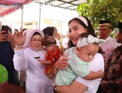 Hari Pertama Kerja Usai Dilantik, Intan Tinjau Program Makan Bergizi Gratis Bagi Balita dan Ibu Hamil