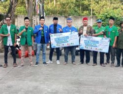 KNPI dan GP Ansor Kecamatan Jambe Gelar Aksi Sosial Berbagi 1000 Takjil