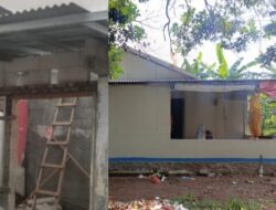 Yayasan Al-Matinia Bantu Renovasi Rumah Warga Kurang Mampu di Kelapadua dan Cisauk