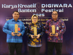 Pemkab Tangerang Raih 3 Penghargaan pada Ajang Digiwara Award 2025