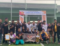 Resmi Ditutup Ketua Fraksi Gerindra, Sahabat RGS FC Juarai Mini Soccer Tidar Cup