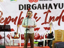 Hadiri Puncak Perayaan HUT RI di Kelapdua, Sekda Soma Paparkan Program Unggulan