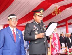 Upacara Detik-Detik Proklamasi di Kabupaten Tangerang Berlangsung Khidmat, Kapolresta Bacakan Teks Pembukaan UUD 1945