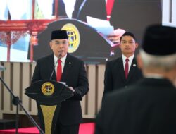 Lantik Pejabat Struktural, Wamen Ossy Ajak Jajaran Mengabdi kepada Negara dengan Penuh Dedikasi