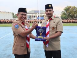 Rutan Kelas I Tangerang Jadi Tuan Rumah Perkemahan HUT Pramuka ke-64 Kwartir Ranting Jambe