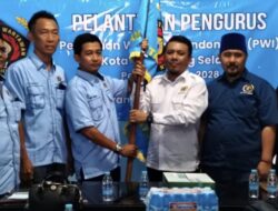 Pengurus PWI Tangsel 2025–2028 Resmi Dilantik, Ditekankan Soliditas dan Etika Jurnalistik