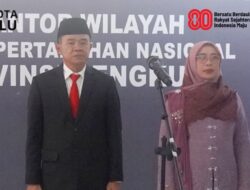 Menteri ATR/BPN Lantik Pejabat Struktural, Kepala Kantor Pertanahan Kota Bengkulu Ikuti Secara Daring