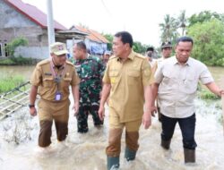 Bupati Tangerang Tinjau dan Monitoring Banjir di Kecamatan Mekar Baru