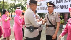 Kapolresta Tangerang Pimpin Sertijab Kasat Lantas dan Kasat Samapta
