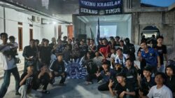 Polsek Kragilan dan Polres Serang Amankan Nobar Viking Kragilan Serang Timur, Suporter Diimbau Tak Konvoi