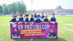 Syukur Memayungi Kelapa Dua, KD PERTIWI Cup 1 Resmi Bergulir Meriah