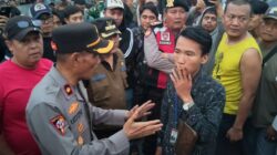 Mengaku Kuasa Hukum Dari Pedagang Ex TPPS Cisoka, Petugas Kepolisian Pertanyakan Berkas Administrasi