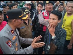 Mengaku Kuasa Hukum Dari Pedagang Ex TPPS Cisoka, Petugas Kepolisian Pertanyakan Berkas Administrasi