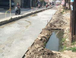 Proyek Jalan Cisoka-Cangkudu Dikeluhkan Warga, Drainase Diminta Diperbaiki