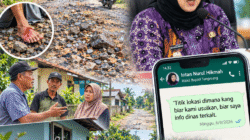 Warga Cisoka Keluhkan Jalan Rusak, Wakil Bupati Intan Cuma Minta Sharelok