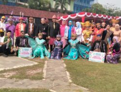 HUT ke-394 Kabupaten Tangerang, RSUD Tigaraksa Tampil dengan Busana Adat Sumatera Selatan